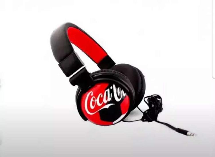 Auriculares Coca Cola Futbol nuevos