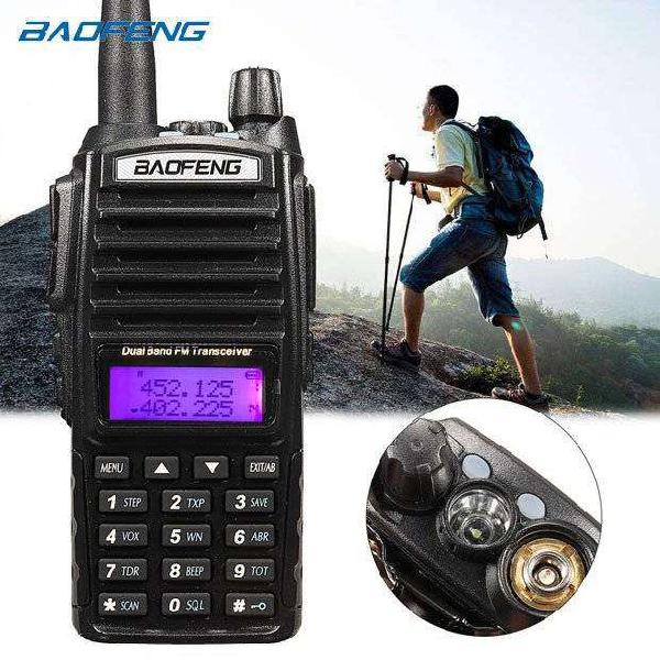 Baofeng UV82 Handie Handy 5W Radio Bibanda UHF VHF Doble PTT