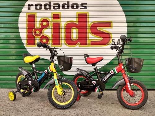 Bicicleta Rodado 12 Bici P/ Chicos Niños C/ Canasto Y