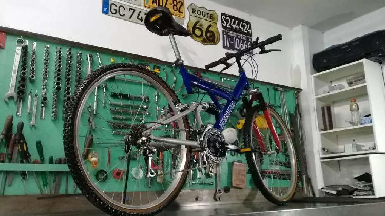 Bicicleta zenith mtb rodado 26 con suspension