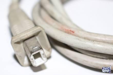 Cable USB A/B Gris