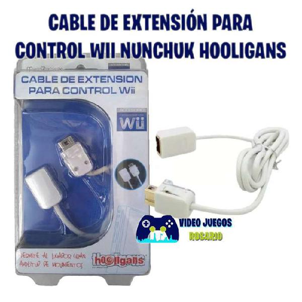 Cable de extensión para control Wii Nunchuk
