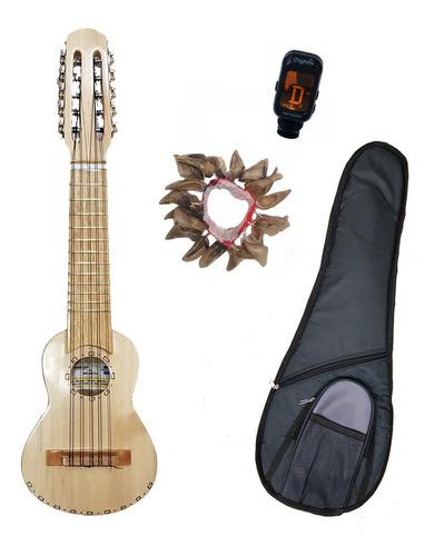 Charango Madera Pino Artesanal Luthier Coro 1 Funda Afinador