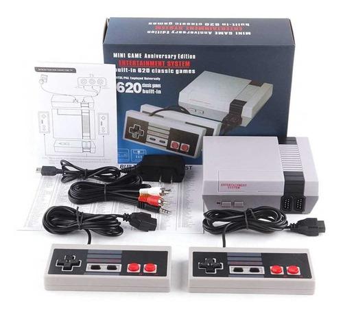 Consola Nintendo 620 Juegos Retro Con Dos Controlador