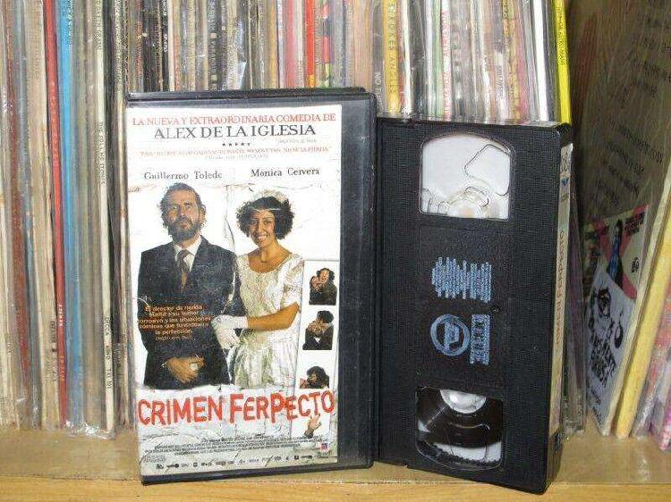 Crimen Ferpecto 2004 VHS ARG Alex de la Iglesia