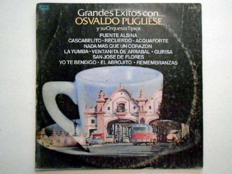 Disco LP Vinilo Tango EMI ODEON Osvaldo Pugliese 33 RPM 1974