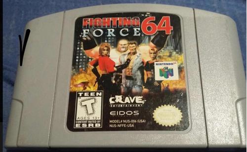 Fighting Force Nintendo 64 Original U.sa