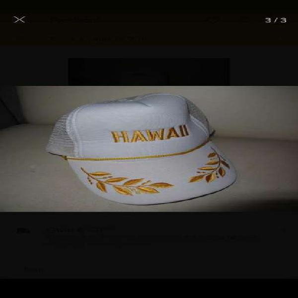 Gorra Trucker Vintage Cap 80s Hawaii