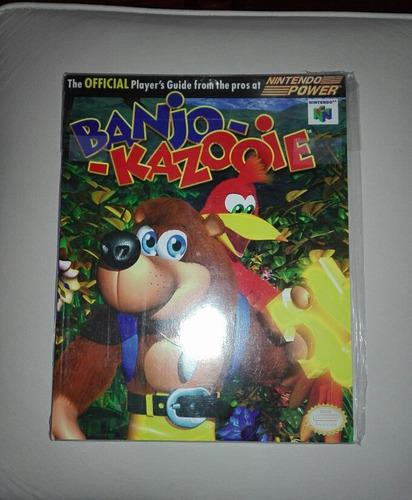 Guía Oficial Nintendo 64 Banjo Kazooie, Como Nueva