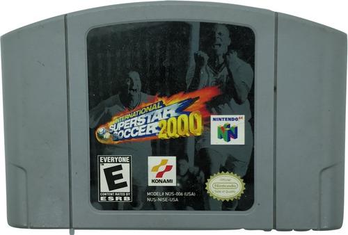 International Superstar Soccer 2000 Nintendo 64 Original