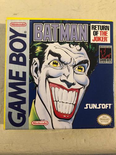 Juego Batman The Return Of Joker Game Boy