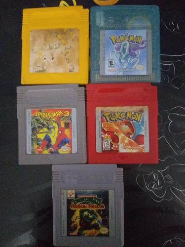 Juego Gameboy Pokémon Retro Coleccion Tortugas Ninjas