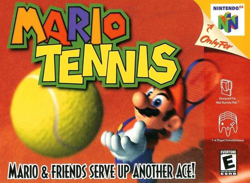 Juego Nintendo 64 Mario Tennis Local A La Calle