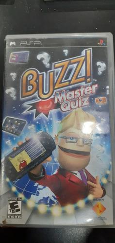 Juego Psp Buzz Master Quiz Original Fisico