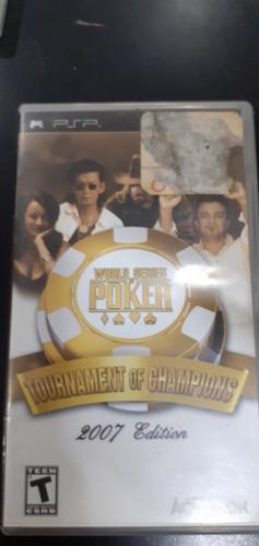 Juego Psp World Series Of Poker Original Fisico