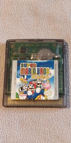 Juego Super Mario Bros Deluxe Game Boy Color Nintendo