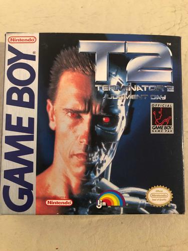 Juego Terminator 2 Game Boy