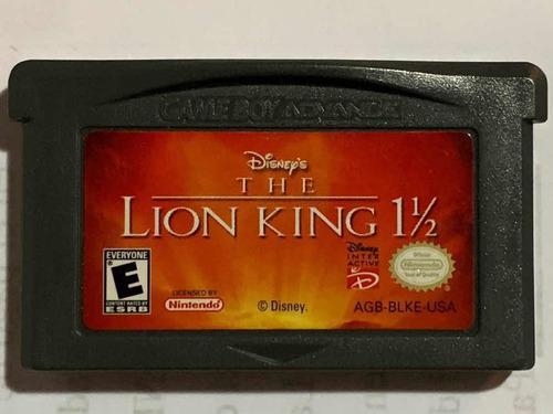 Juego The Lion King 1 1/2 Disney Game Boy Advance Original