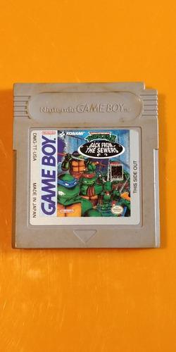 Juego Tortugas Ninja 2 - Game Boy Nintendo
