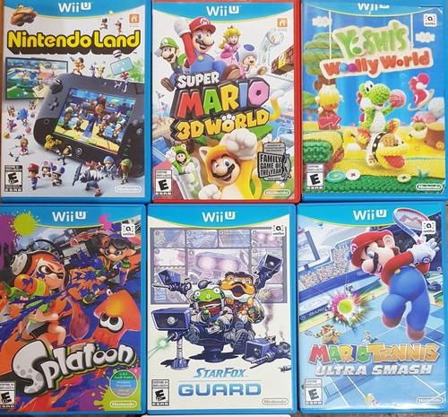 Juegos Fisicos Wii U Y Wii. Ultimos Titulos 6 P/wii U Y 1wii