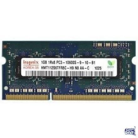Memoria RAM para Notebook 1gb ddr3