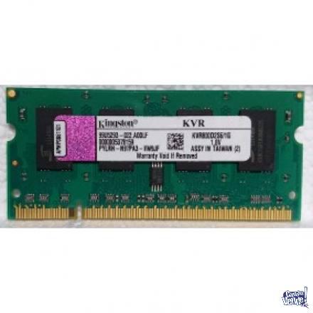 Memorias notebook ram de 1gb DDR 2 marca Kingston