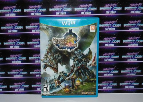 Monster Hunter 3 Wii U Nintendo Juego