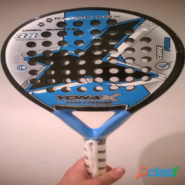 PALA DE PADEL YONAX BLACK FOX LIQUIDACION!