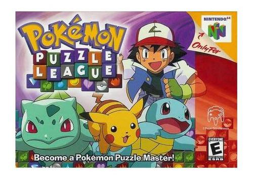 Pokemon Puzzle League Usado Garantia Nintendo 64 N64 Vdgmrs