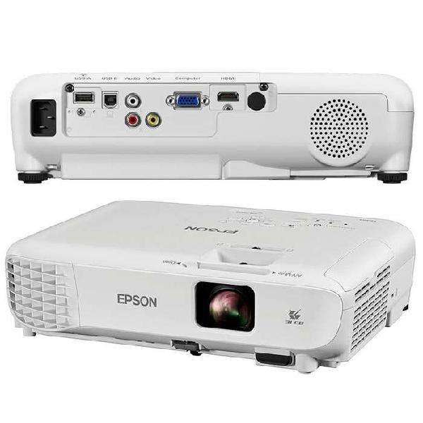 Proyector Epson S41 Powerlite 3300 Lumens Svga Hdmi Vga Usb