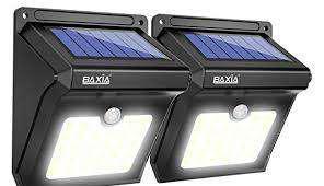 Reflectores x 2 unidades de 30w Farol Solar Led Y Sensor De