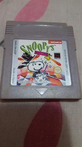 Snoopy Juego Nintendo Gameboy Original