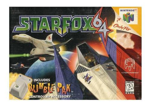 Star Fox 64 Starfox 64 Usado Garantia Nintendo 64 N64 Vdgmrs