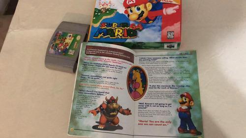 Super Mario 64 + Caja + Manual (Reacondicionado)
