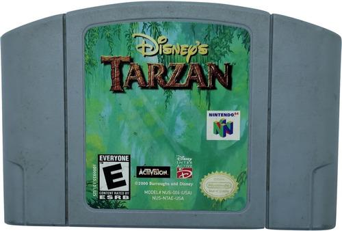 Tarzan Disney Nintendo 64 Original Videojuego