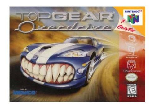 Top Gear Overdrive Usado Garantia Nintendo 64 N64 Vdgmrs