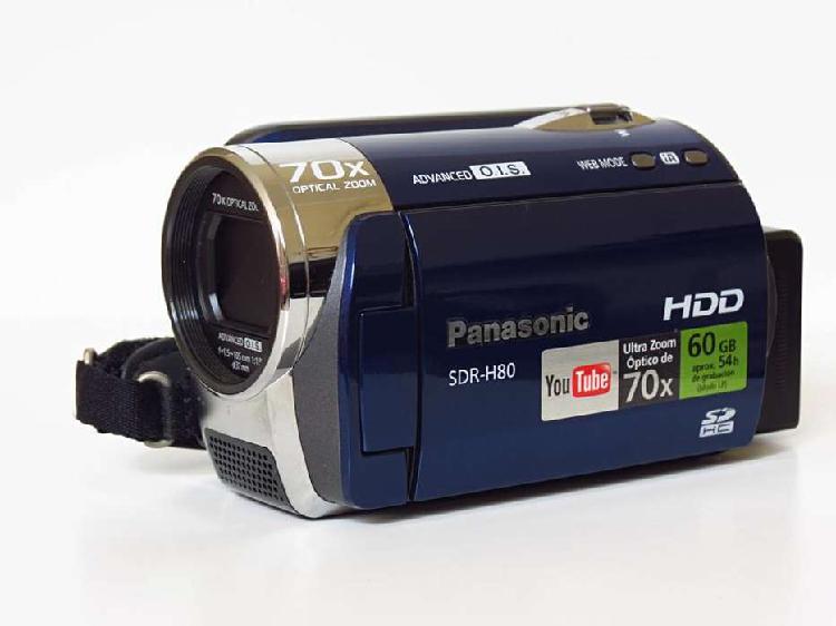 Videofilmadora Panasonic SDRH80 Impecable