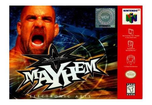 Wcw Mayhem Usado Garantia Nintendo 64 N64 Vdgmrs