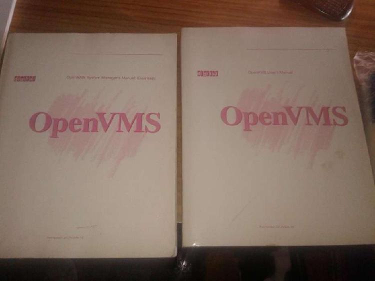 vendo 2 manual de informatica antigua de digital años 1993