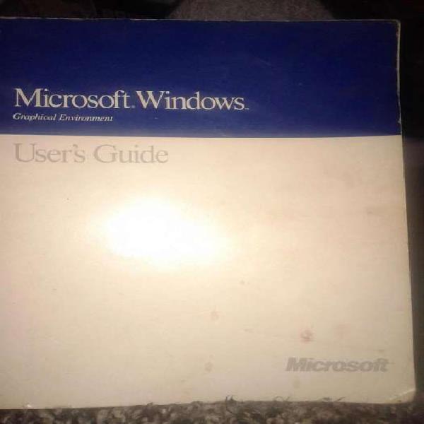 vendo libro antiguo de informatica Microsoft Windows