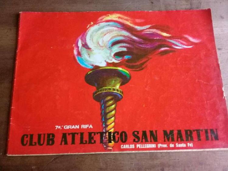 Antigua Revista del Club Atlético San Martín Santa Fe