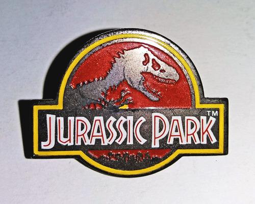 Antiguo Pin Prendedor Jurassic Park 1993 Pelicula Dinosaurio