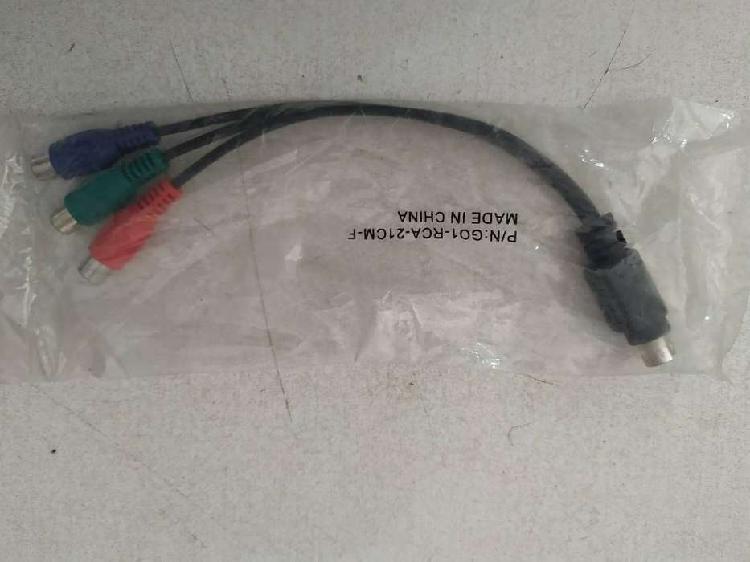 Cable Super Video 7 Pin A 3 Rca Hembras. Conectar Pc Al Tv