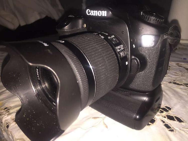 Canon 60 d 3 lentes y flash