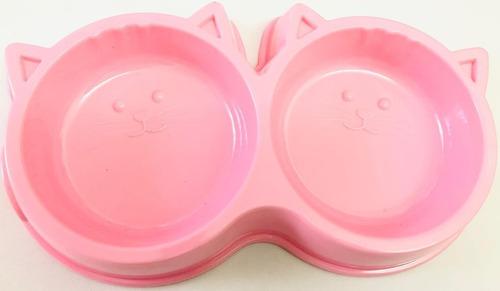 Comedero Bebedero Cat Gato Gatitos Kawaii Rosa Pink Oferta