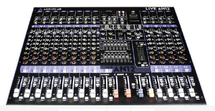 Consola Sonido Audiolab Live AN12 USB 12 Canales Oferta !!!