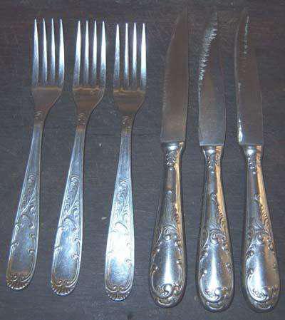 Cuchillos y tenedores Inox Varias Marcas