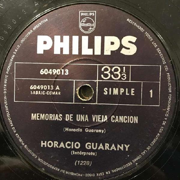Dos simples de Horacio Guarany