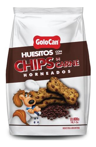 Golocan Huesitos Con Chips De Carne 400 Gr - Robylala