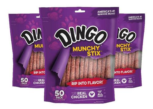Huesos Dingo Munchy Stix Pack 50 Unidades Perro